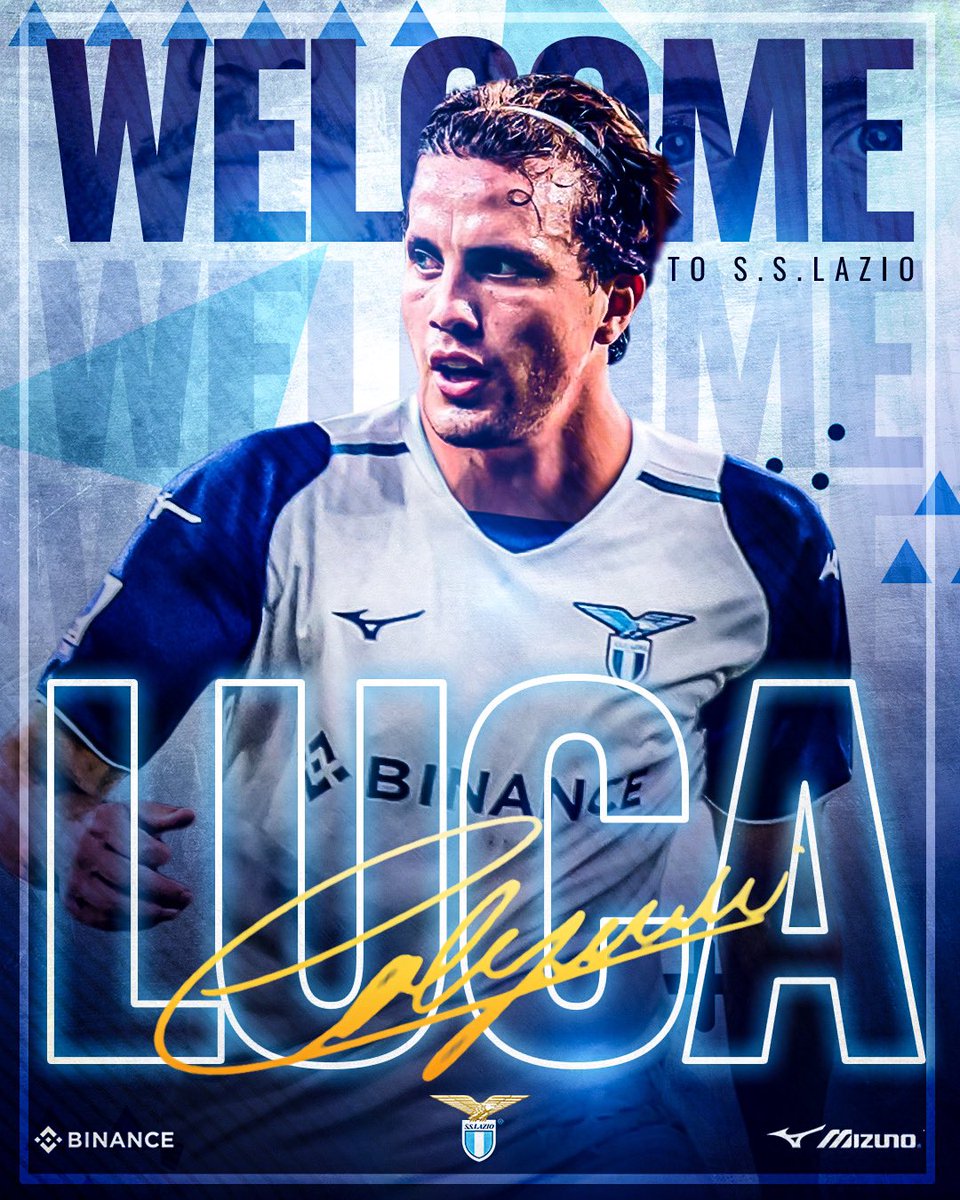 OfficialSSLazio's tweet photo. 📣 𝐋𝐮𝐜𝐚 𝐏𝐞𝐥𝐥𝐞𝐠𝐫𝐢𝐧𝐢 è un nuovo calciatore biancoceleste! 

#CMonEagles 🦅 https://t.co/FuSF5f05U7