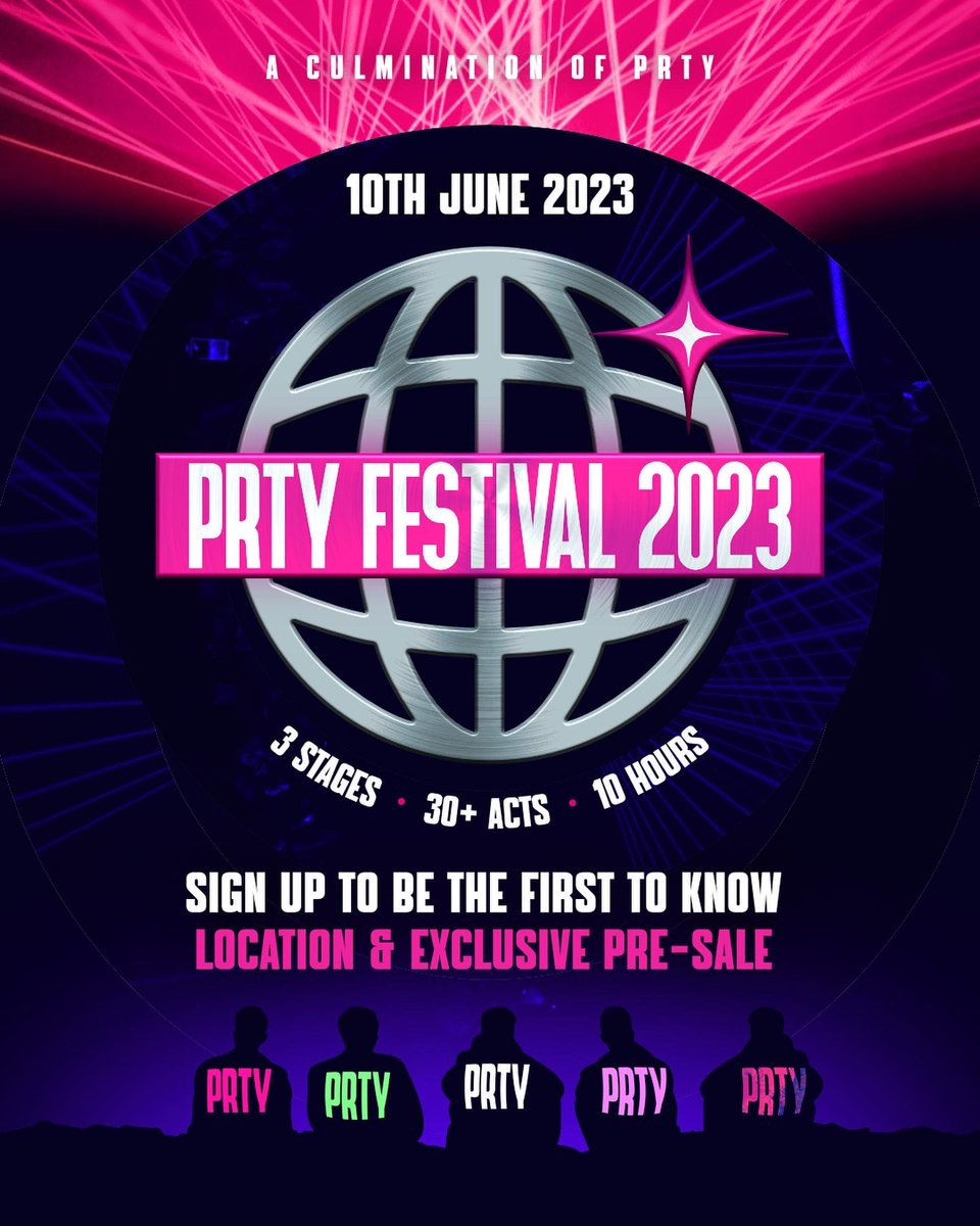 gio_vezza's tweet image. BUZZING to announce we’ll be hosting our very own PRTY Festival in Glasgow this summer. Sign up to be first to find out the secret location: 

prtyfestival.com

@prty_events