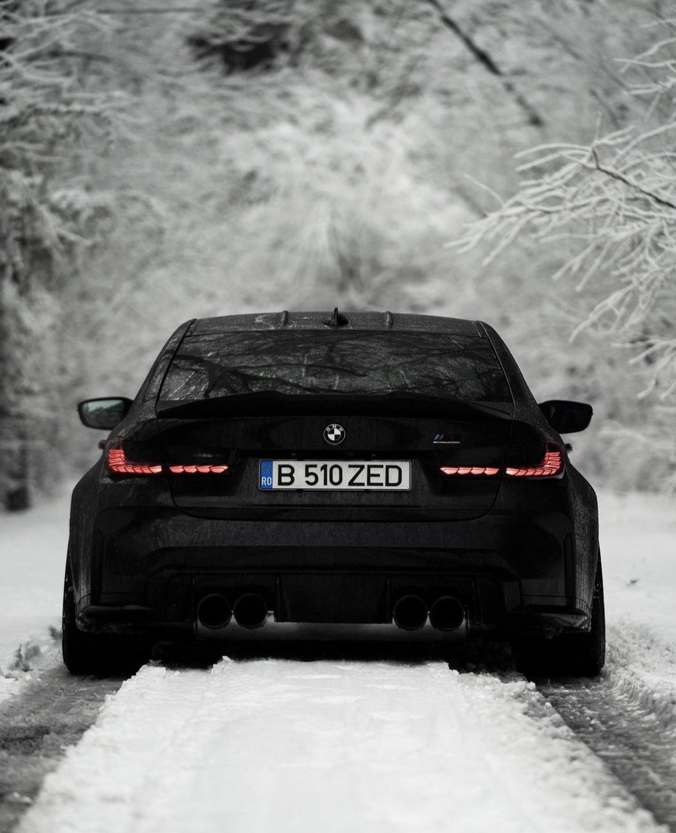 BMW M3 Compétition G80 🖤❄️