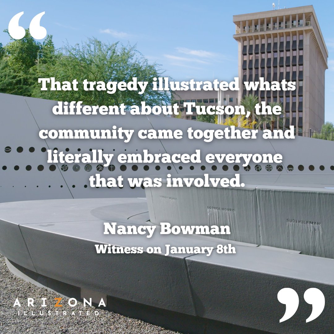 January 8th is a day that Southern Arizonans will never forget. In the 12 years since that horrific event, the January 8th Memorial Foundation and the Southern Arizona Heritage and Visitor Center teamed up to create "The Embrace".

Tour the memorial &amp; more in our upcoming story.