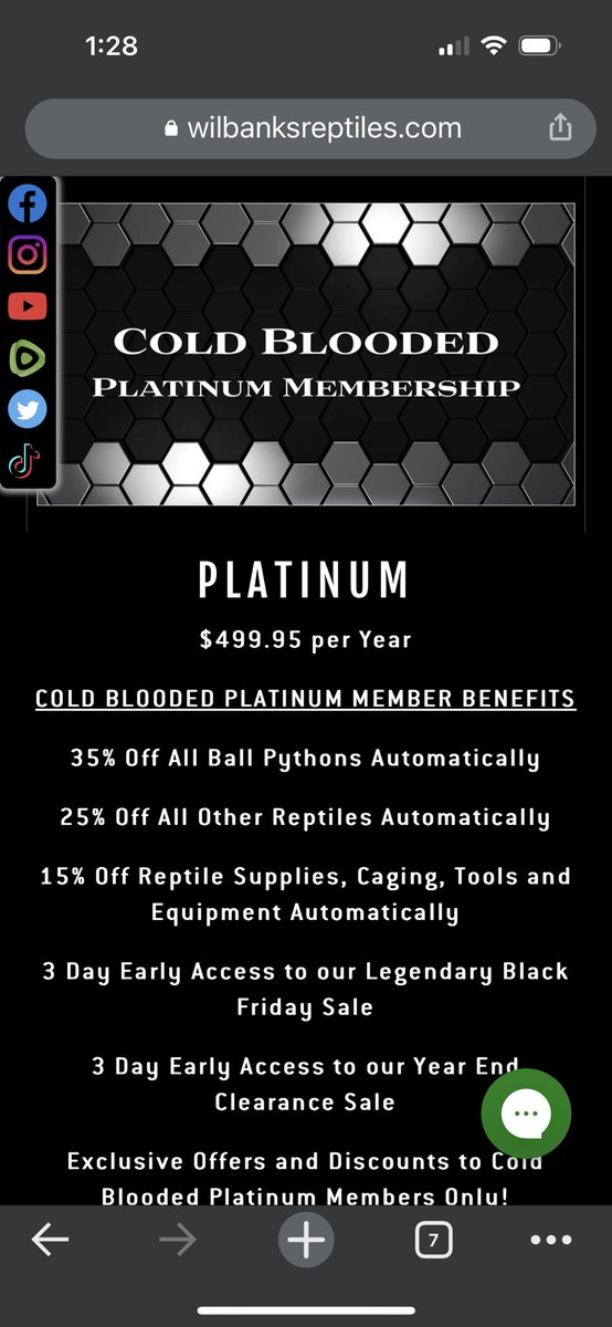 PythonBaller's tweet image. Check out Cold blooded Memberships!