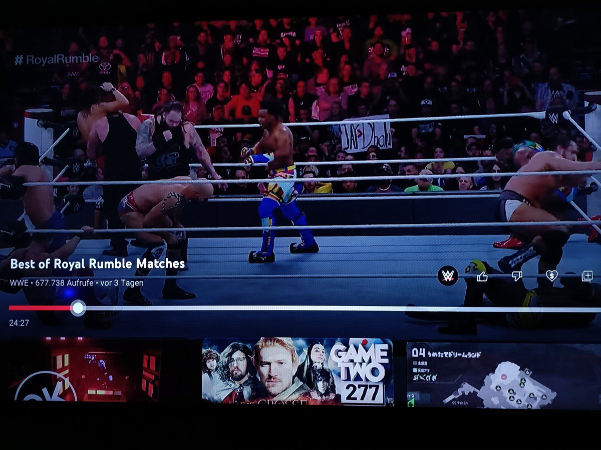 TribchaLP's tweet photo. Da schaut man sich nach Ewigkeiten ein Random WWE Video an, weil man Bock auf Wrestling hat, nur um dann dieses Schild im Hintergrund zu sehen 🤣
@Dhalucard @JayPietsmiet https://t.co/qHPCFK0BsU