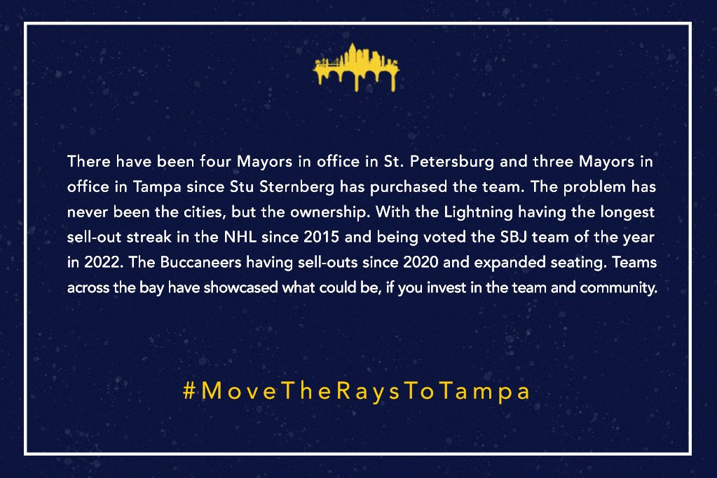 Move The Rays To Tampa tweet media