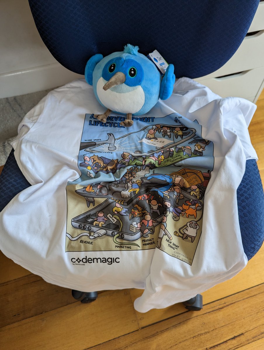 FlutterMelb's tweet image. Just one more week until our #flutterforward extended event! RSVP & come along to hear some great talks about whats new and coming up in Flutter as well as the chance to win some cool prizes & swag! Yes, that includes a plushie Dash & limited-ed tshirt! meetup.com/flutter-melbou…