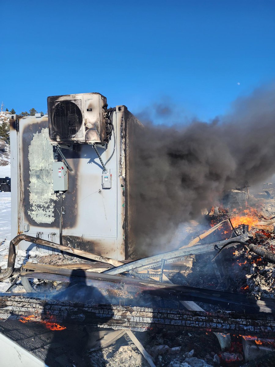 The bane of every rancher's life is fire. It's a perpetual enemy that can strike anywhere, anytime. Lost one of my storage buildings today. Here's my brother and I building it back in 2021 and the ruins. Lost my hydroponics and mushroom farm as well.