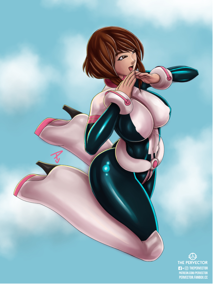 TPervector's tweet photo. Floating Ochaco Chan #ochaco #uraraka #bokunoheroacademia #fanart #Oppai #girl #sexy #Patreon #Mexican https://t.co/Anblgew2Ua https://t.co/CVGnJZwHXQ