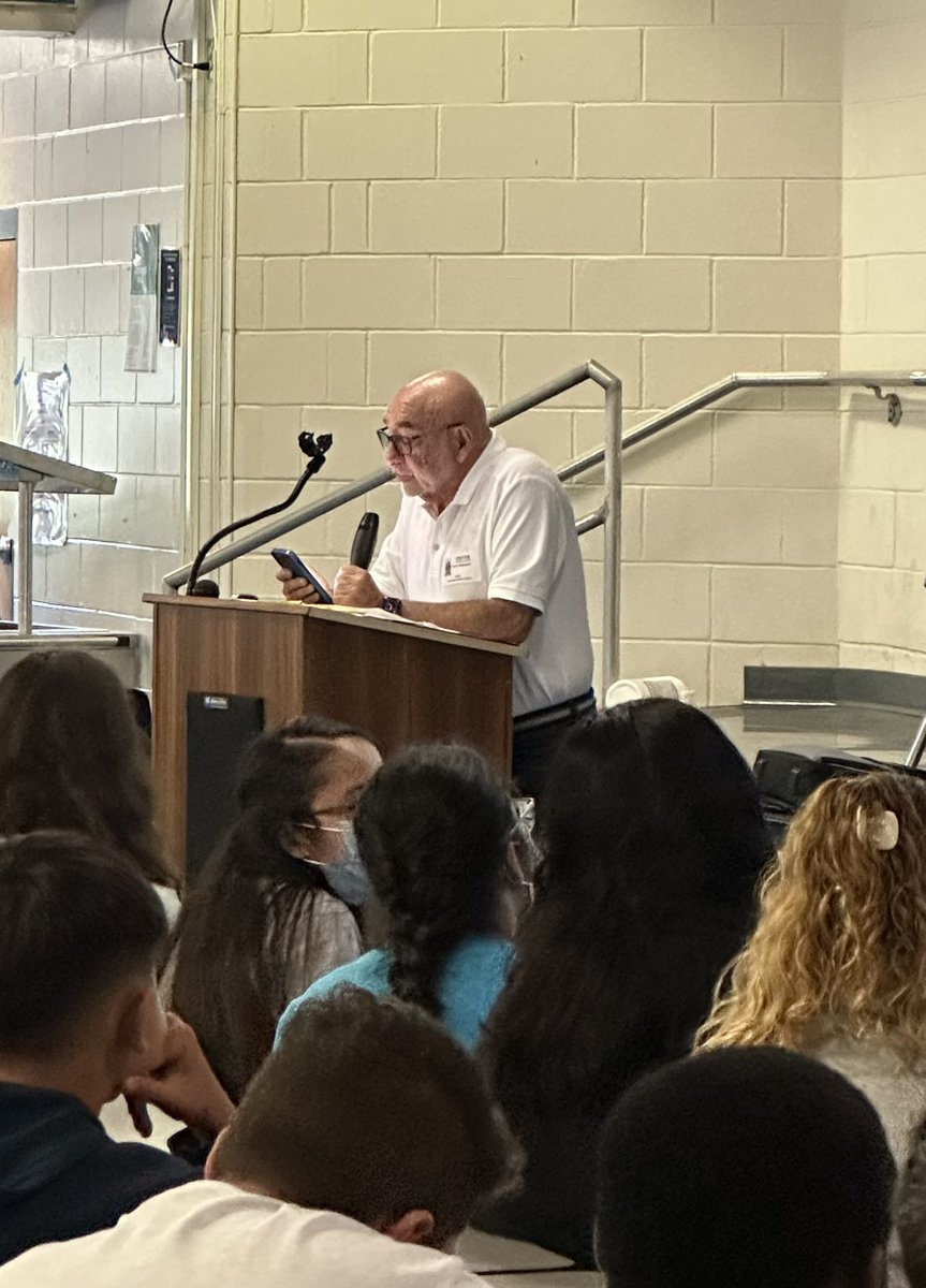 Paul G. Sauberer (@pgsauberer) on Twitter photo So lucky our <a href="/okeeheeleems/">Okeeheelee Middle School</a> 7th graders got the chance to learn about the Holocaust from Mr. Harry Rapaport, who was born in a displaced persons camp after the war. We were honored to hear his story. Thank you <a href="/Holocaustpbc/">Holocaust Studies</a> for making this a possibility. #herewegrow So lucky our <a href="/okeeheeleems/">Okeeheelee Middle School</a> 7th graders got the chance to learn about the Holocaust from Mr. Harry Rapaport, who was born in a displaced persons camp after the war. We were honored to hear his story. Thank you <a href="/Holocaustpbc/">Holocaust Studies</a> for making this a possibility. #herewegrow