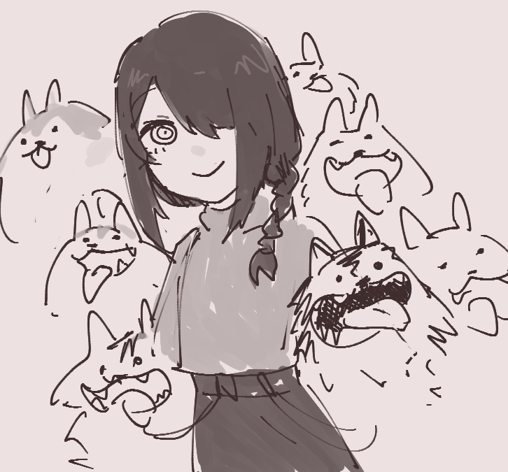 #csm119 spoilers
the thought of smol nayuta and an army of dogs was kinda cute