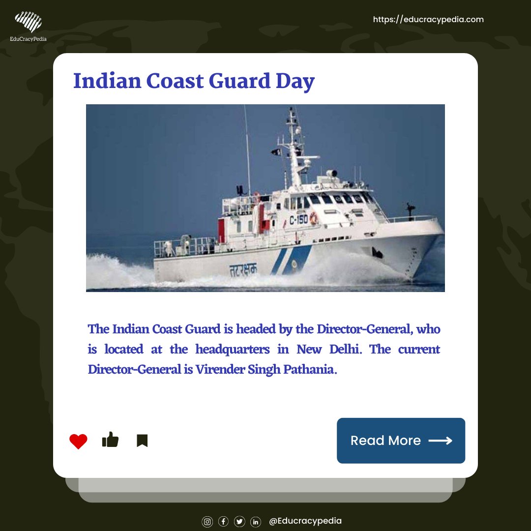 EduCracyPedia's tweet photo. Indian Coast Guard Day.
https://t.co/keBHMMD2jJ
#educyacypedia
#learnresearchgrow
#newways
#startup https://t.co/UgNXk5QrRH