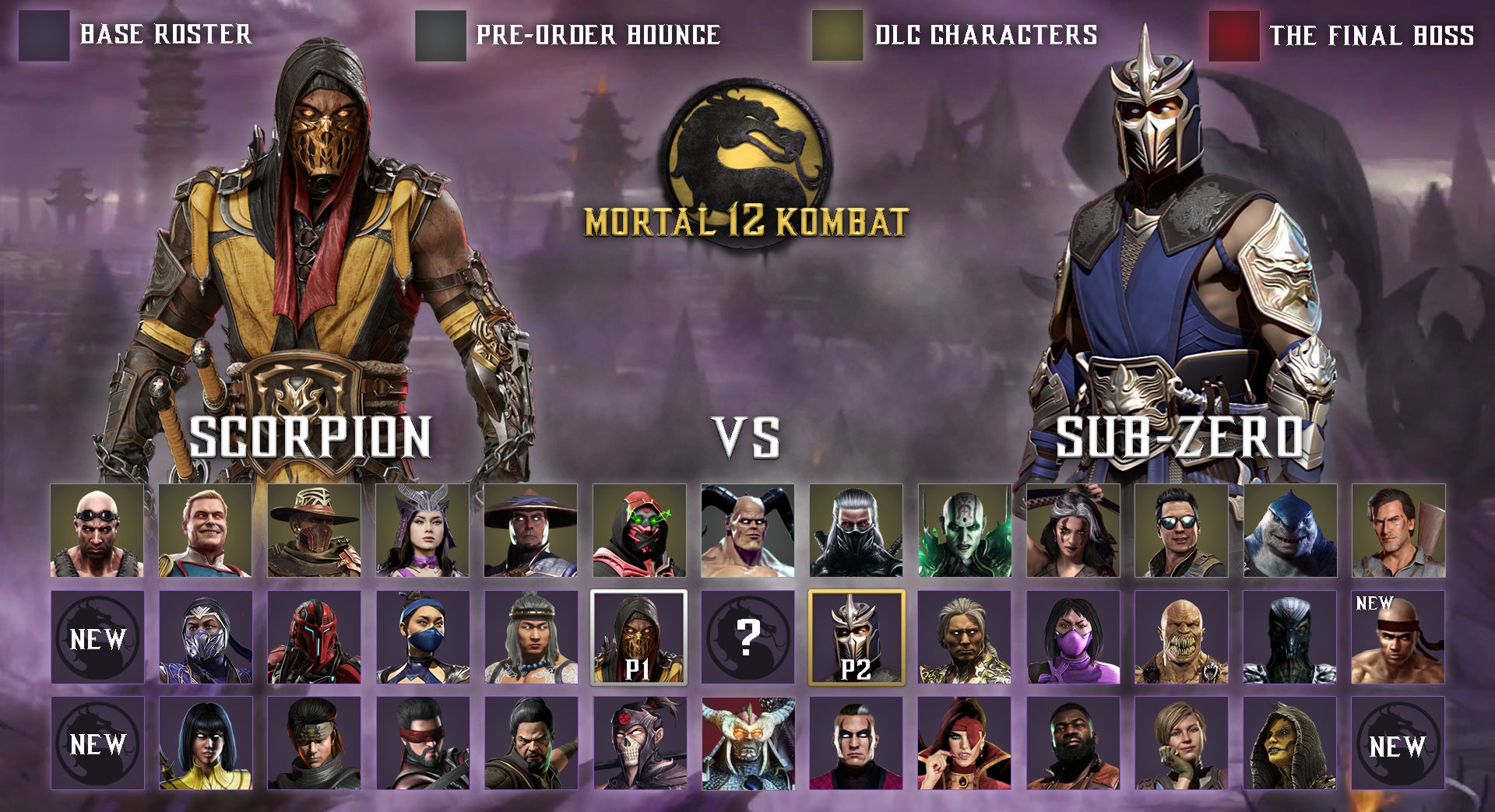 Mortal Kombat 1: FINAL FULL CHARACTER ROSTER WISHLIST!! 