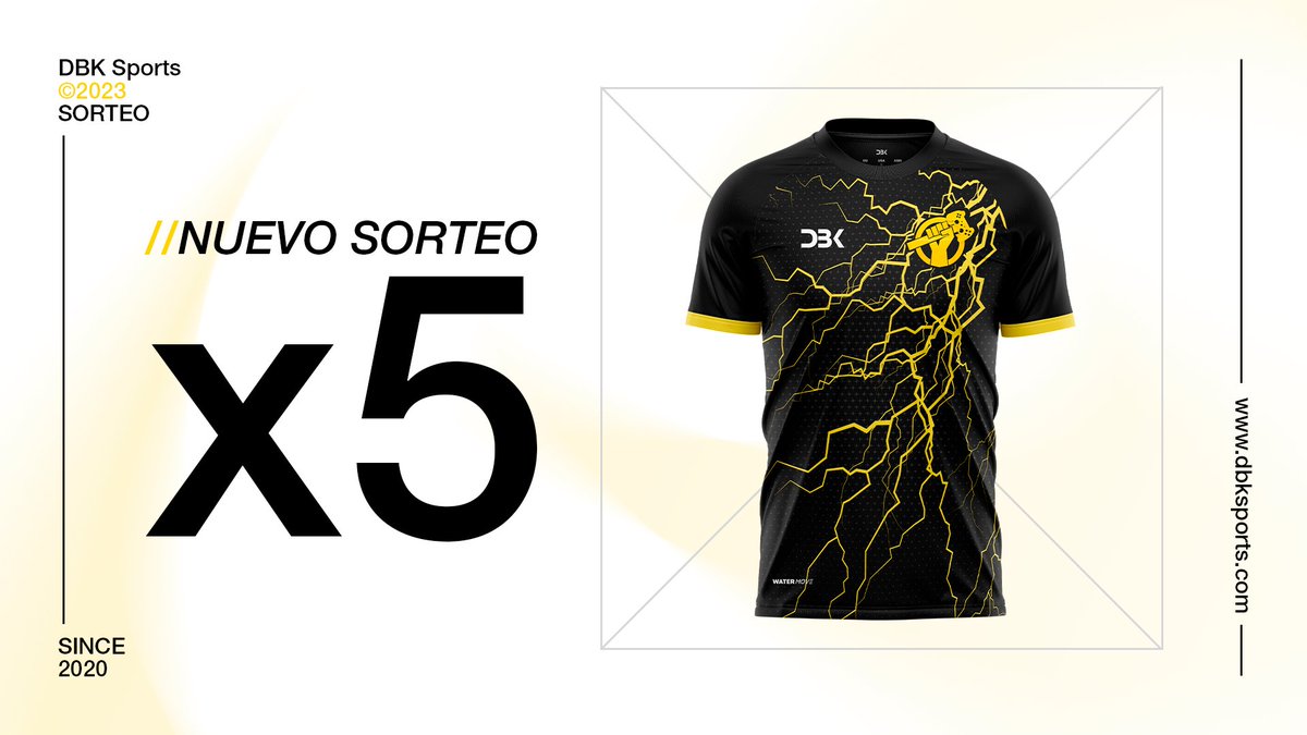 DRKsportsES's tweet photo. 🎉SORTEO DE LANZAMIENTO🎉

Para celebrar el lanzamiento de las camisetas de @Sr_AiToRmEnTa vamos a estar sorteando 5 camisetas entre todos vosotros ⚡️

Requisitos:
📣Mencionar a 1 amigo
🔁RT y Me gusta al tweet
➡️Seguir a @Sr_AiToRmEnTa y @DBKSportsES 

¡Mucha suerte a todos! https://t.co/Hp8RTiPSFG