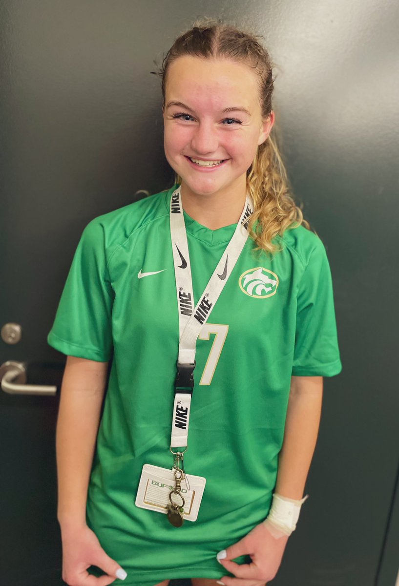 Buford_WSOC's tweet photo. Competitive, hard fought game tonight against a tough Chamblee opponent. Even though we fell short our GRIT player of the game was Skylar who battled it out in the back line tonight. #B5 #GRIT #wolvesonthehunt 💚⚽️🐺 https://t.co/Hy5bmuDUaP