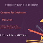 Photo by UC Berkeley Symphony Orchestra (@UCBSO)