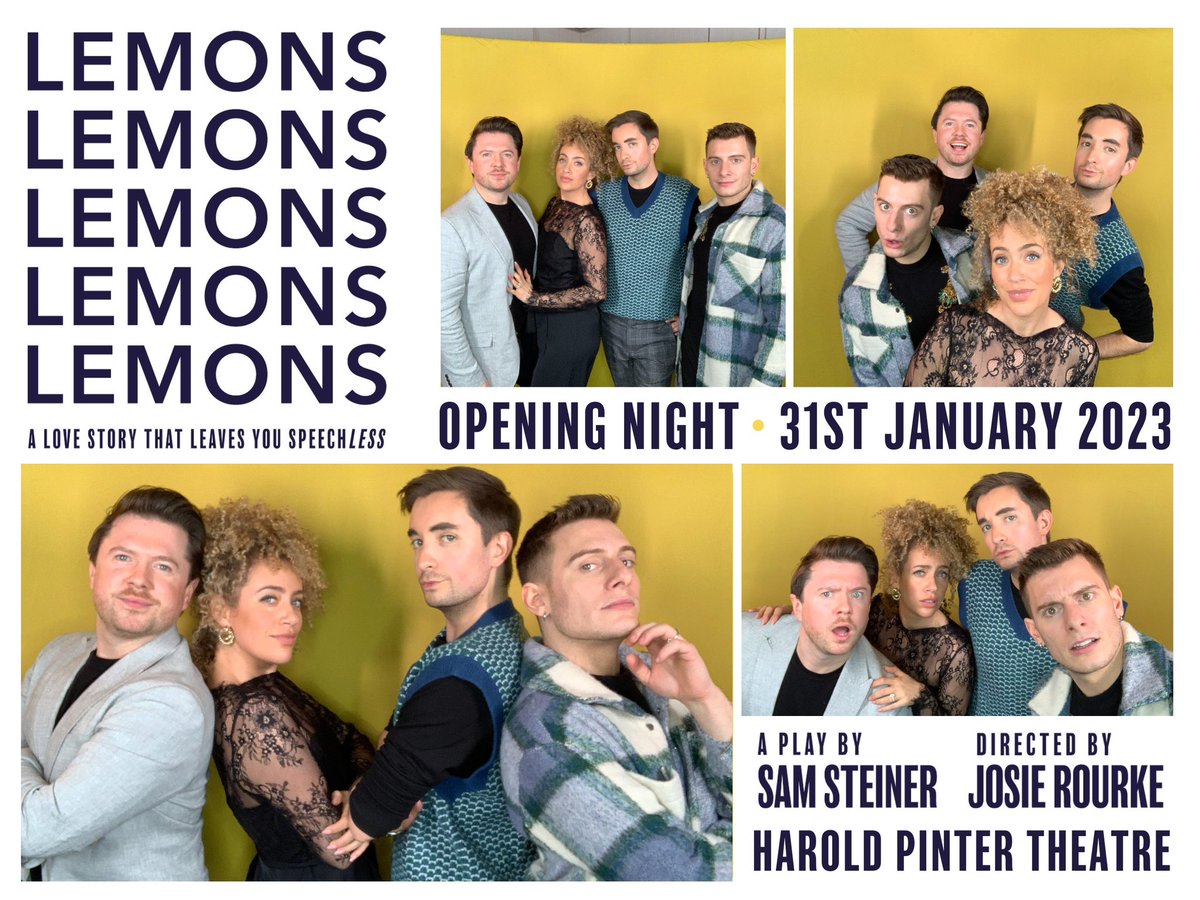 Robin_Rayner's tweet image. Great night at the opening of 🍋🍋🍋🍋🍋 with this lovely crew @JamesQuaife @StephSiadatan @RiyadhK