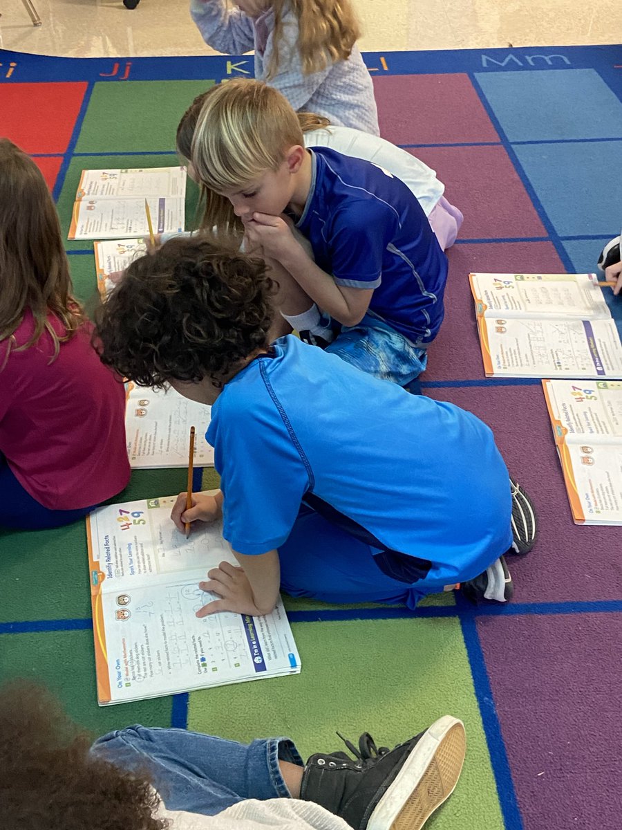 MrsMichaux's tweet photo. The Ss had fun working with a partner on fact families. ⁦@MCPSsandcastle⁩ #teammcps #brightertogether https://t.co/Fqq6Z7RQfS