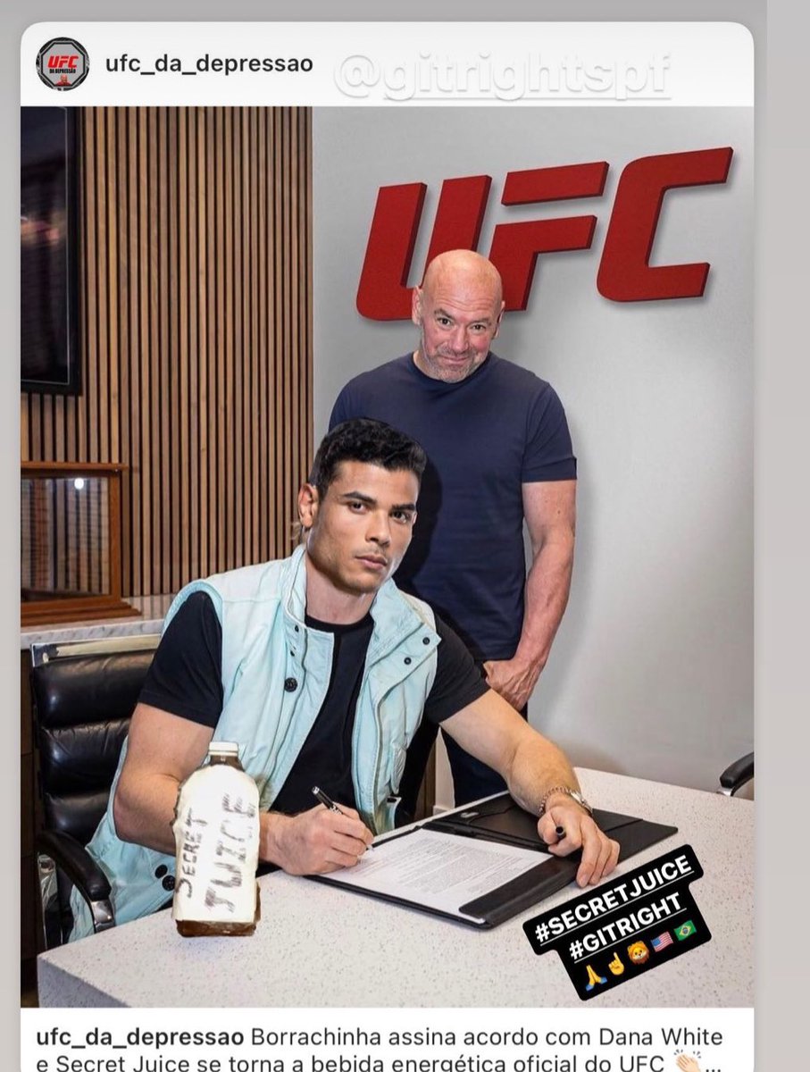 BorrachinhaMMA's tweet photo. They offered 500 M but I said no https://t.co/O69vfxVo0N