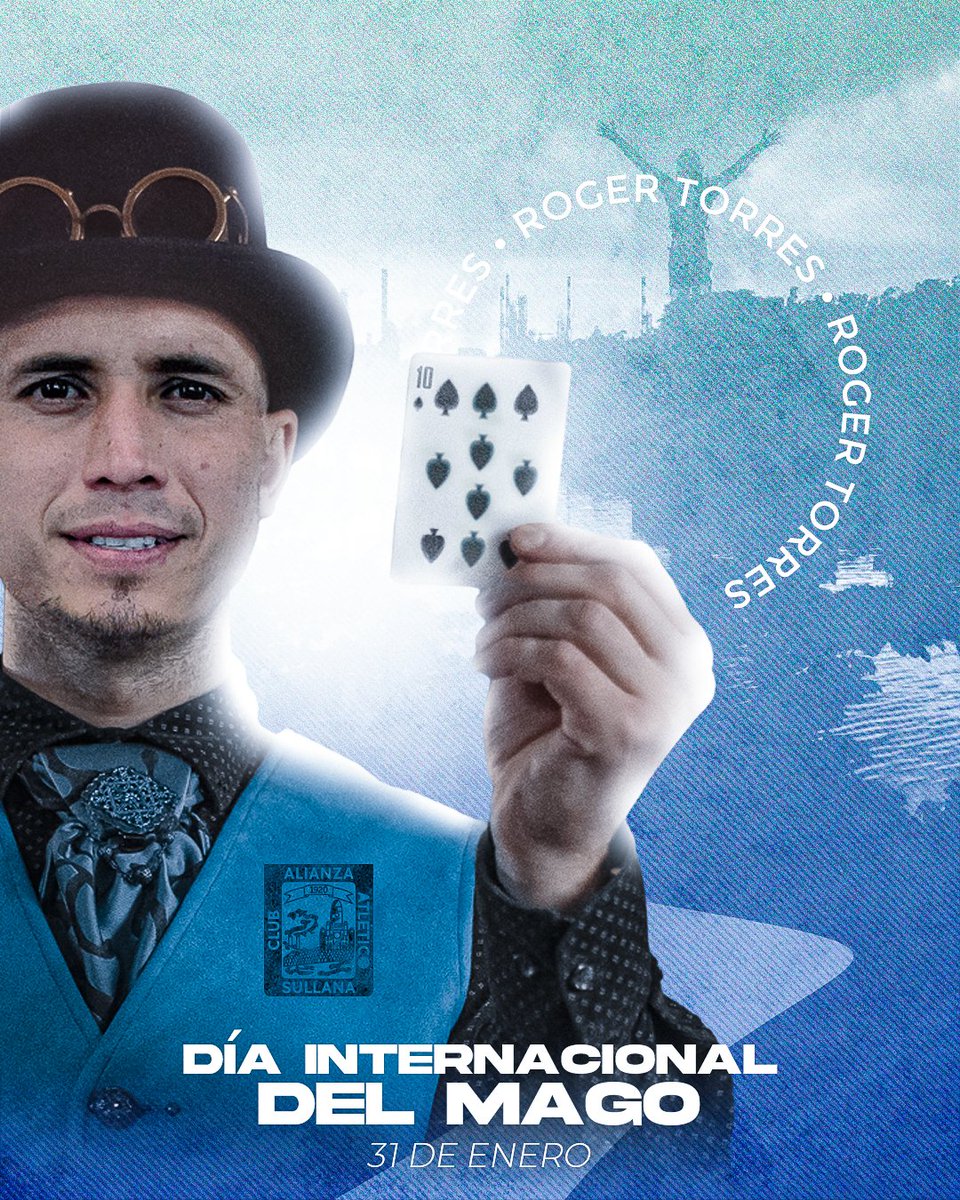 ¡MAGO, UNO SOLO! 🎩✨

En el Día Internacional del Mago, saludamos a todos los artistas dedicados a la magia y en especial al encargado de cada fin de semana derrochar su talento en el "verde". ⚽✨

#VamosVendaval! 🌪️
#OrgulloDeLaRegión