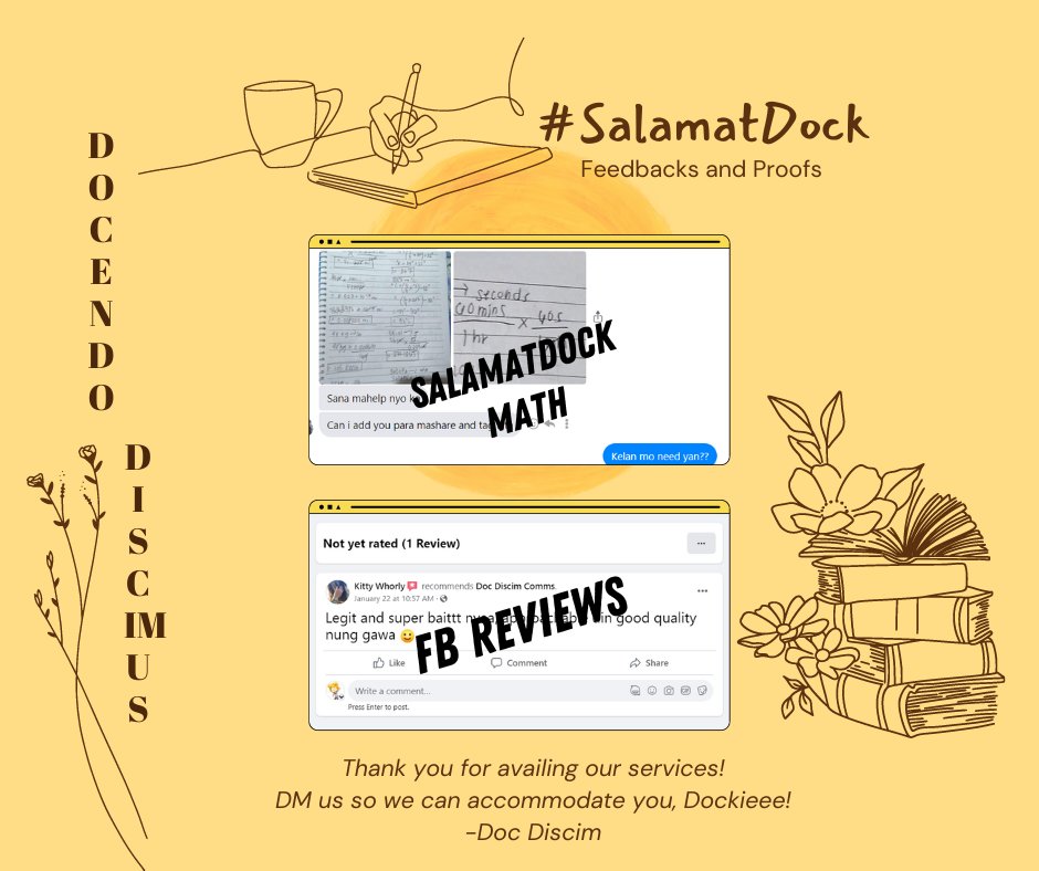 DocDiscim_25's tweet image. #SalamatDock 
Here&apos;s the feedbacks and Proof of Payment from our client around the net! FB, twitter, IG! We got it all for you!
DM us!
#lfclient #acadserver
