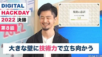 hackdayjp's tweet photo. /
「Digital Hack Day 2022」
🎥5分動画【第8話】公開中
\
審査員も唸った!「いいところに目をつけたな」🙌
『TechSword』開発。AIを取り入れた驚きの作品とは?
⬇️第8話はこちら
https://t.co/Qc3xznLrZy
#digitalhackday #つくるってたのしいね https://t.co/B1ZMzwikIt