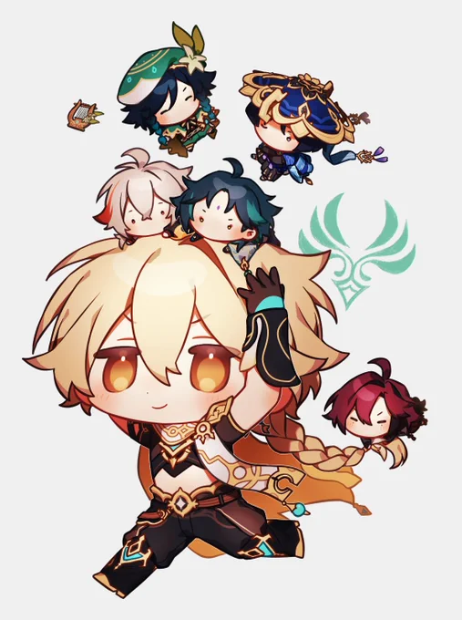 Anemo boys#GenshinImpact #原神 