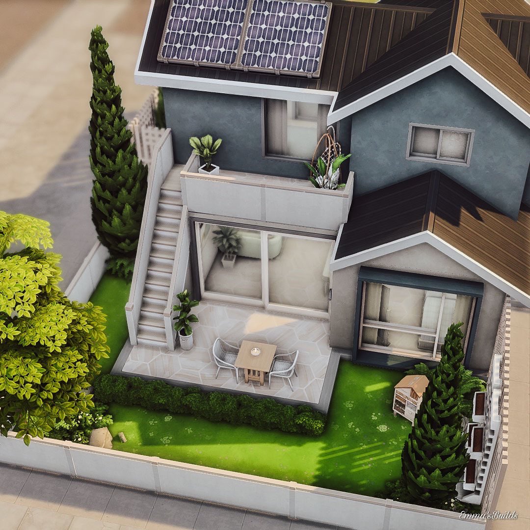 🤍Modern Eco Home
Gallery ID: emmalinda1 
✨ #thesims4 #Sims4 #ts4 #simsbuild #simshouse #sims4house #showusyourbuilds #ecolifestyle