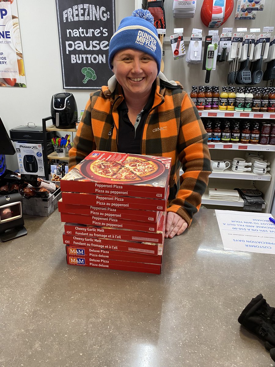 The support for our Boys &amp; Girls’ Club of Canada(BGC) and our local Salvation Army Food Bank is outstanding! Look at the support from our last customer Alecia. She makes us proud to be part of Saugeen Shores!