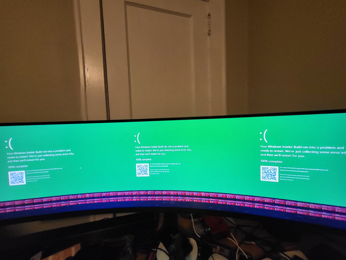 Yeah.. I think it may finally be time to reinstall Windows and leave the insider program. PC cannot run idle for more than 20 minutes before this happens. Been an issue for over a year and a half.