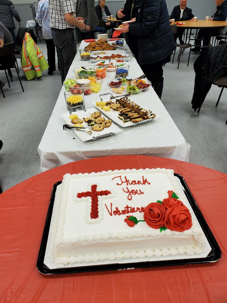 Had the pleasure of attending the Salvation Army Christmas Kettle Campaign Drive volunteer appreciation gathering.  The campaign was very successful as they surpassed the previous years total by approximately $10,000.  Very caring and supportive folks in Red Deer. Congratuations.