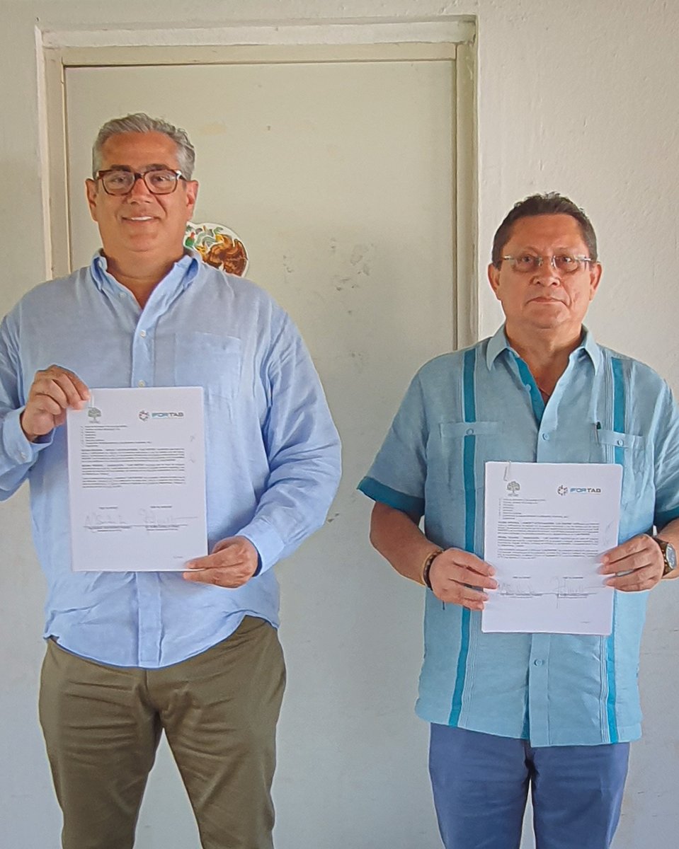 fetacorg's tweet photo. FIRMA DE CONVENIOS 2023 ✍️
En la FETAC, reconocemos y agradecemos la unión de esfuerzos a través de convenios de colaboración:
Fotos de izquierda a derecha:
1 y 2. Convenio FETAC/CCYTET
3 y 4. Convenio FETAC/IFORTAB
#FETAC #Fundación #Tabasco #CCYTET #IFORTAB #CdBicentenario https://t.co/8UgXT5YMxZ