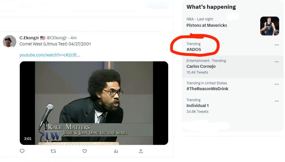 CEkongjr's tweet photo. Look who's TRENDING!!!

#ADOS 
#Reparation4ADOS https://t.co/8FLGmpaYmB