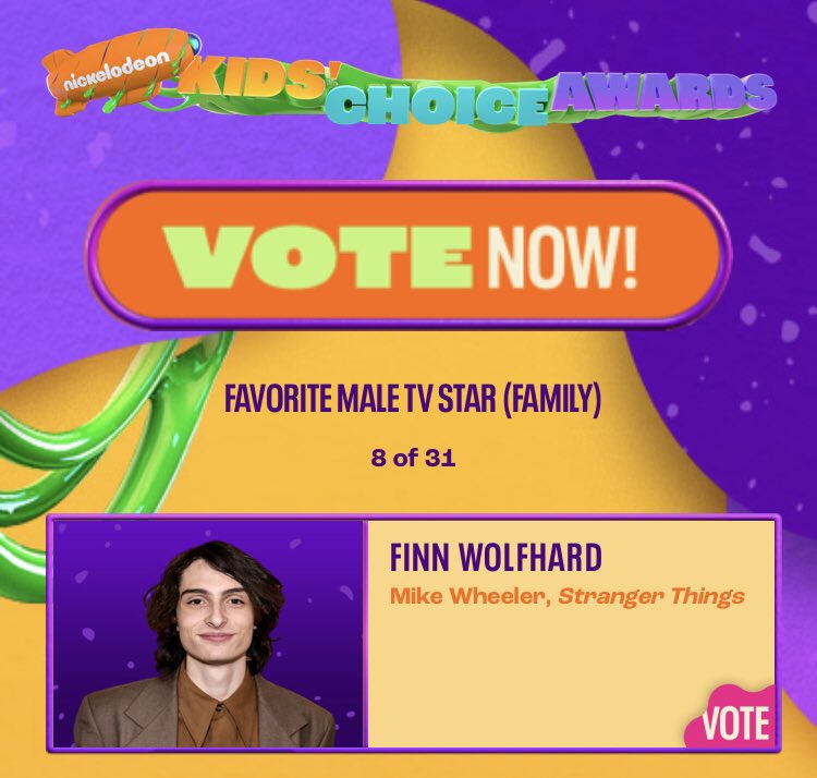 paladinsgf's tweet photo. finn being nominated to the kids choice awards 😫 wheres the happiness… https://t.co/UpvG4MoEEO