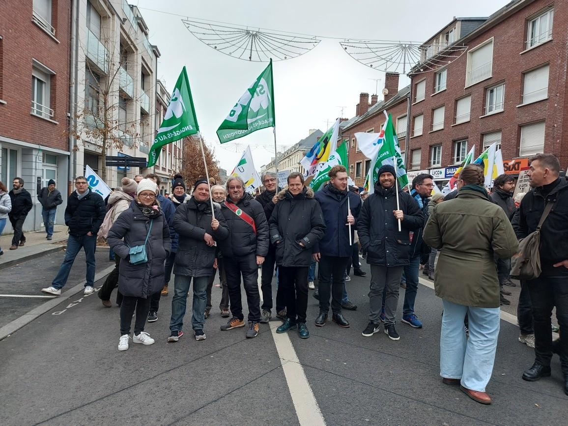 MartinageSnetap's tweet image. #greve31janvier  #retraite #2round Le @snetapfsu  dans la forte mobilisation unitaire avec la @FSUHauts_France  @fsu59_62 @fsu_60 dans #hautsdefrance  Plus de monde dans la rue ✊ on ne lâche rien ✊