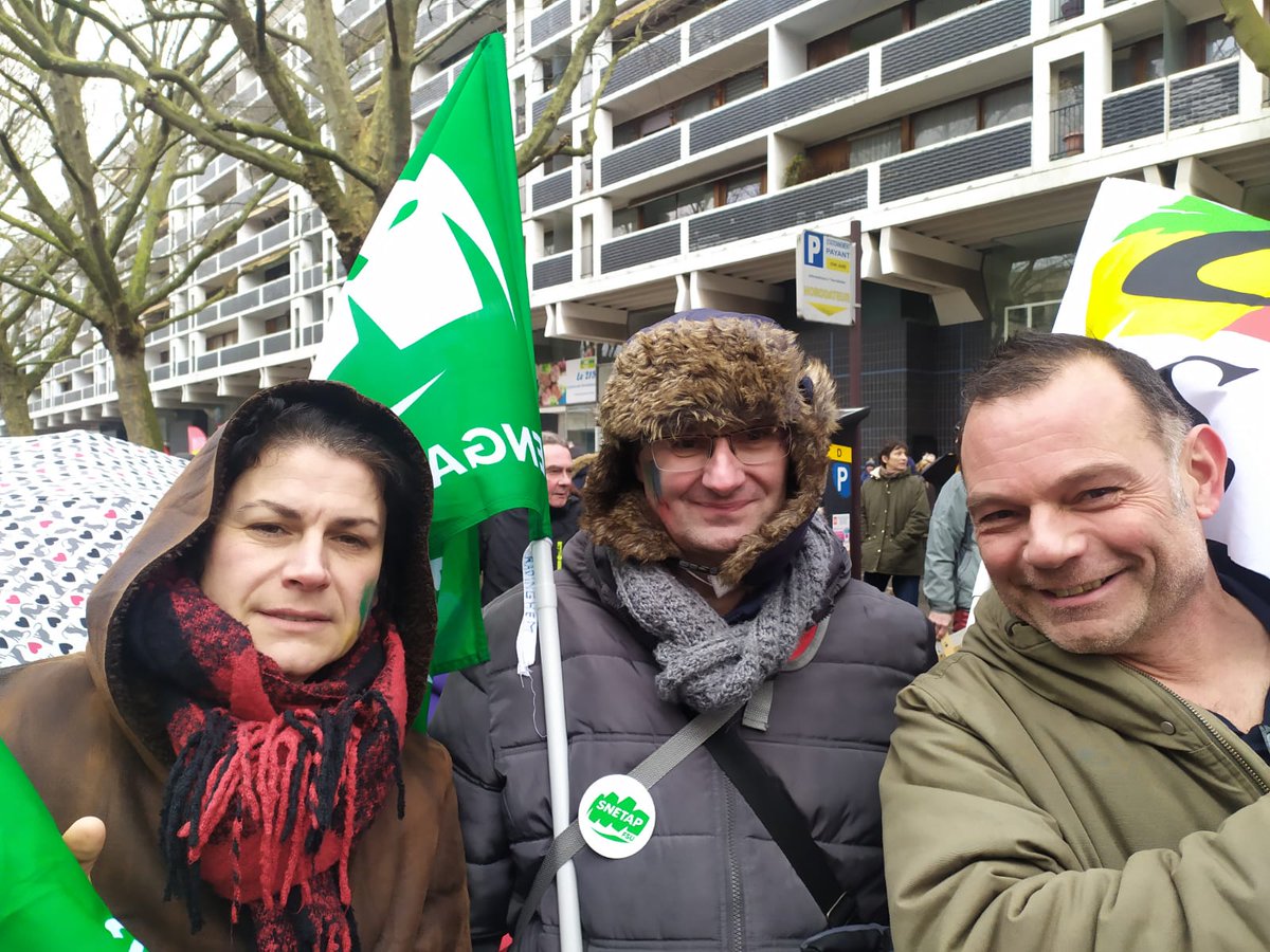 MartinageSnetap's tweet image. #greve31janvier  #retraite #2round Le @snetapfsu  dans la forte mobilisation unitaire avec la @FSUHauts_France  @fsu59_62 @fsu_60 dans #hautsdefrance  Plus de monde dans la rue ✊ on ne lâche rien ✊