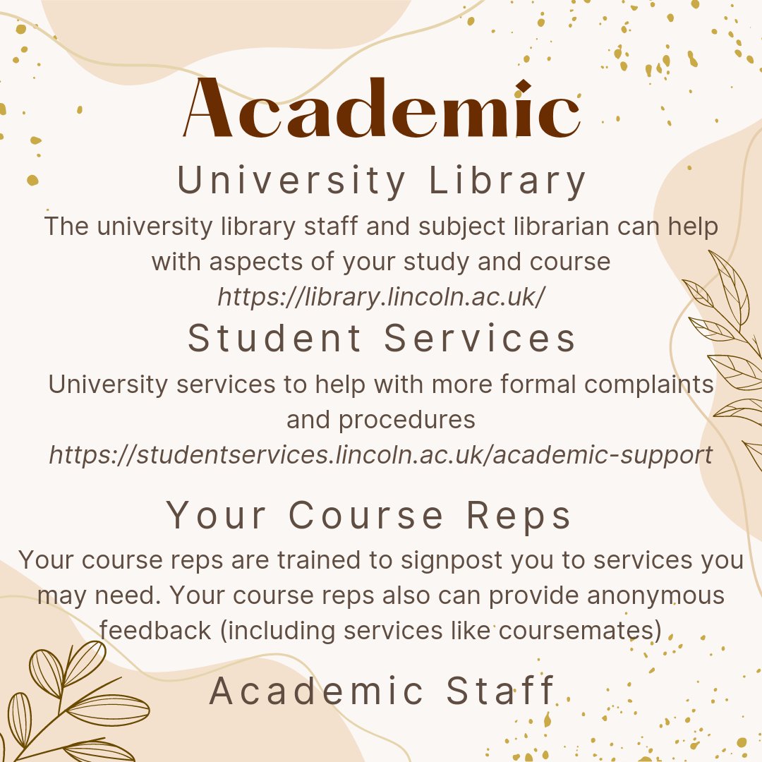 Do you know where to get wellbeing & academic support? 
Your History Society committee are specially trained to be able to signpost you to any support services that you may need to make sure that you are happy, healthy and thriving at university!

#uolhistsoc #wearelincoln