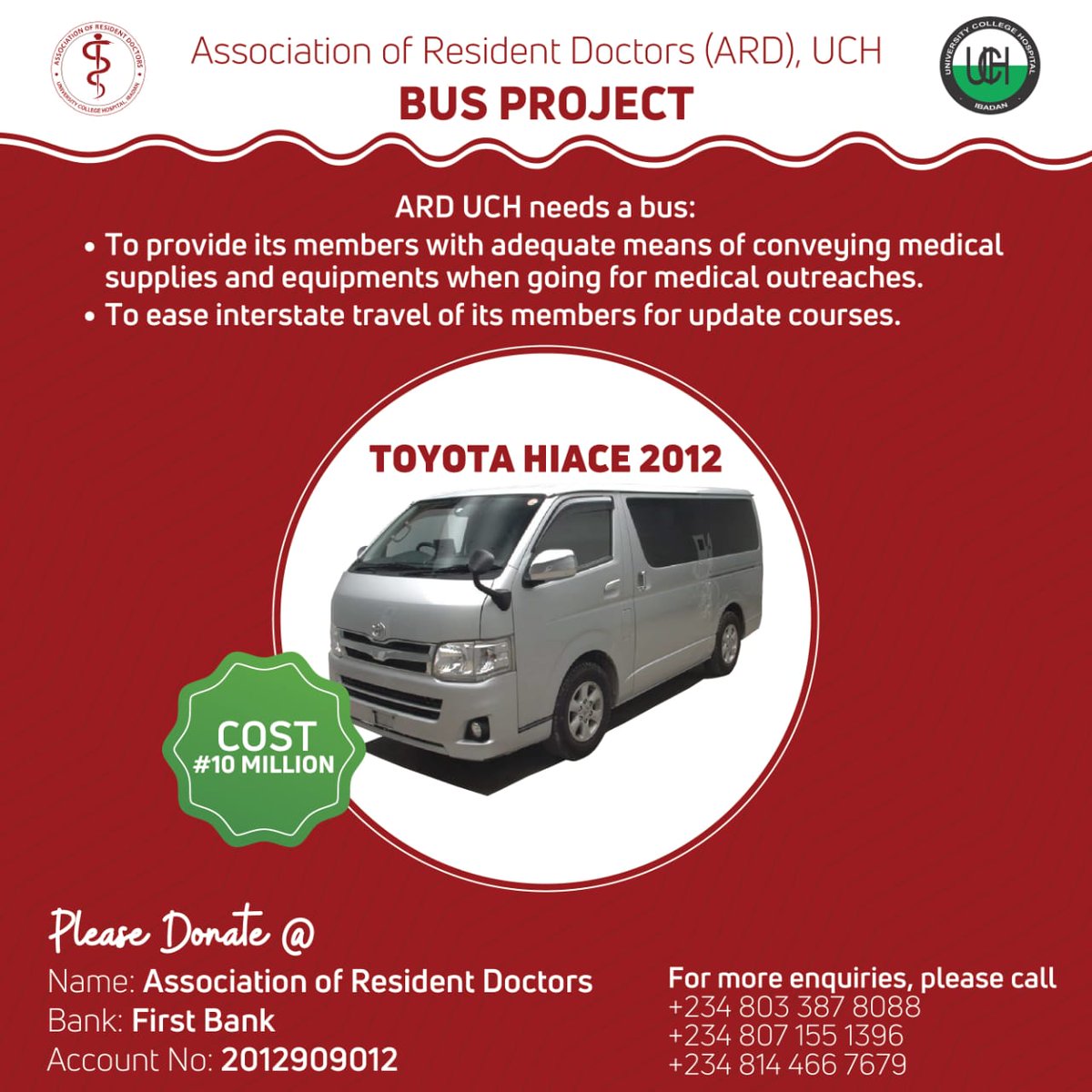 ARD UCH Ibadan tweet media