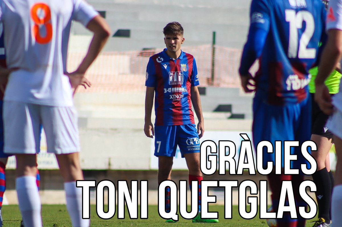 UD Poblense i <a href="/CDMirandes/">Club Deportivo Mirandés</a> arriben a un acord per Toni Quetglas, que no seguirà al nostre club, volem donar les gràcies per la feina i el compromís que ha tengut en el nostre club durant aquesta temporada.

Molta sort al futur!

#OrgullPobler❤️💙