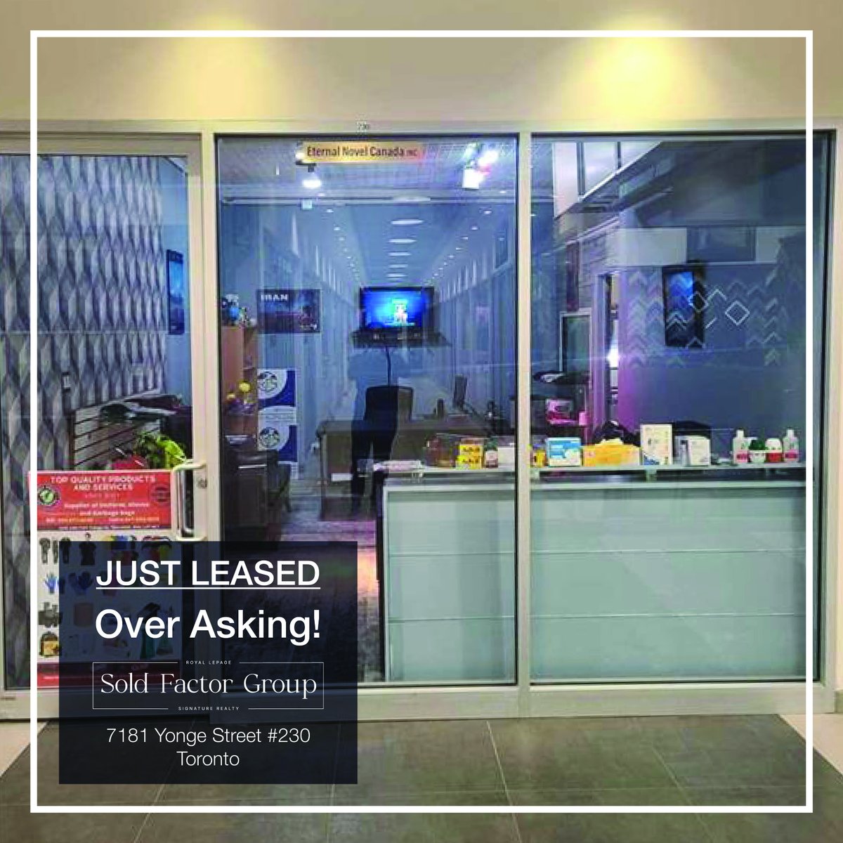 Soldfactor's tweet image. 𝐉𝐮𝐬𝐭 𝐋𝐞𝐚𝐬𝐞𝐝 𝐎𝐕𝐄𝐑 𝐀𝐒𝐊𝐈𝐍𝐆!
☎️ 𝟒𝟏𝟔-𝟓𝟏𝟖-𝟒𝟎𝟎𝟕
🌐 𝒘𝒘𝒘.𝒔𝒐𝒍𝒅𝒇𝒂𝒄𝒕𝒐𝒓.𝒄𝒐𝒎
📧sold@soldfactor.com
✔️ #TrustedAgent of @Sean_Atrie
✔️ #TrustedProduct of @Sold_Factor_Group
✔️ #TrustedService of @Sean_Atrie