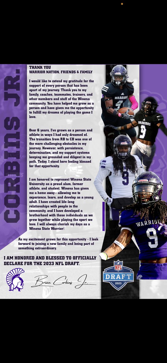 KCorbins's tweet photo. Nothing’s guaranteed; Everything is earned!
✨🤞🏾Dreams becoming reality🤞🏾✨ 
#nfldraft2023 https://t.co/yIGk3noiX7