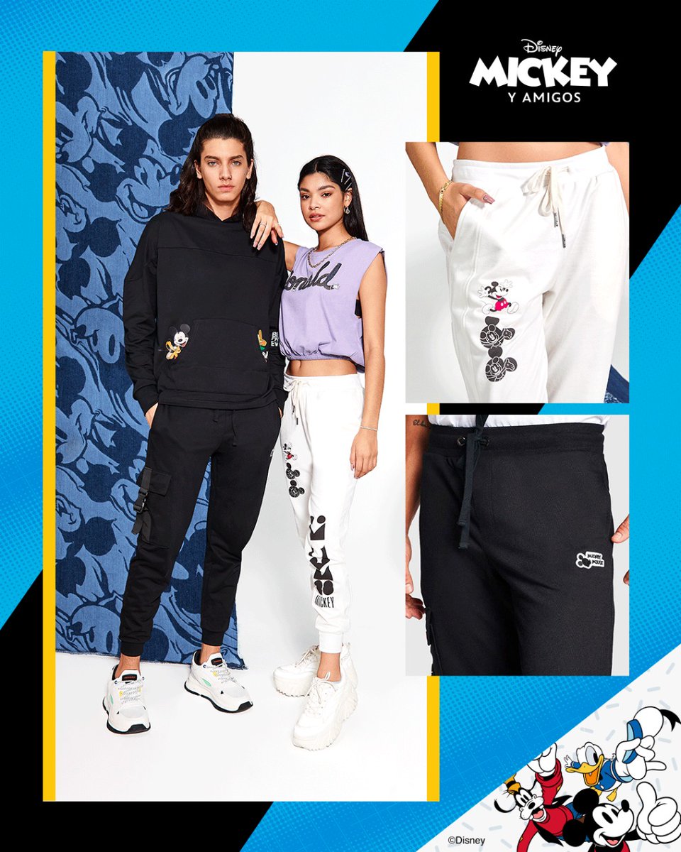 Si la amistad verdadera es real, hasta los outfits van a compartir 💫
Conoce más de la colección #MickeyYAmigos aquí: bit.ly/3kFWXA4