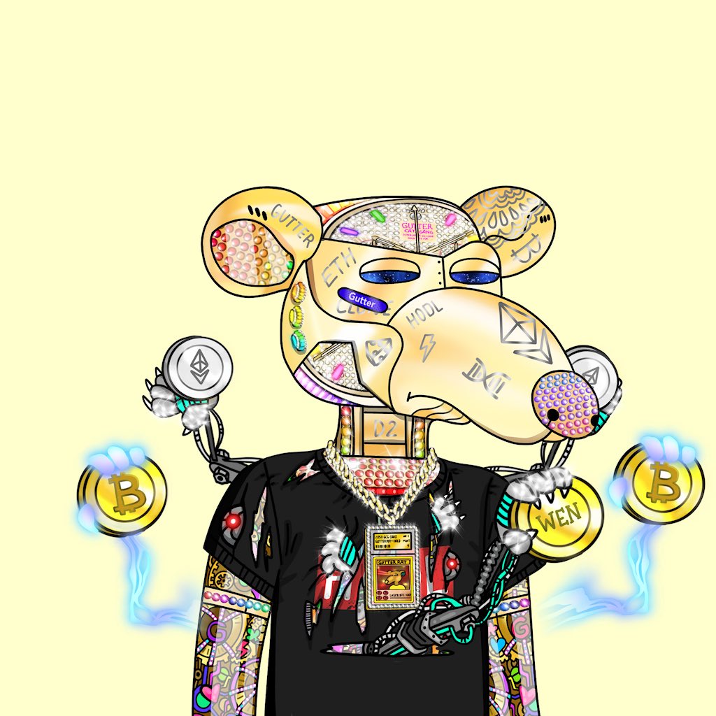 DaVinci_ADA's tweet photo. It’s #RatTuesday let’s go, I love seeing all the new @GutterCatGang members. I’m trying to follow all of you engage with this tweet if I haven’t 🔥🤝 $Gang $Gang https://t.co/xZRKlzcQgm