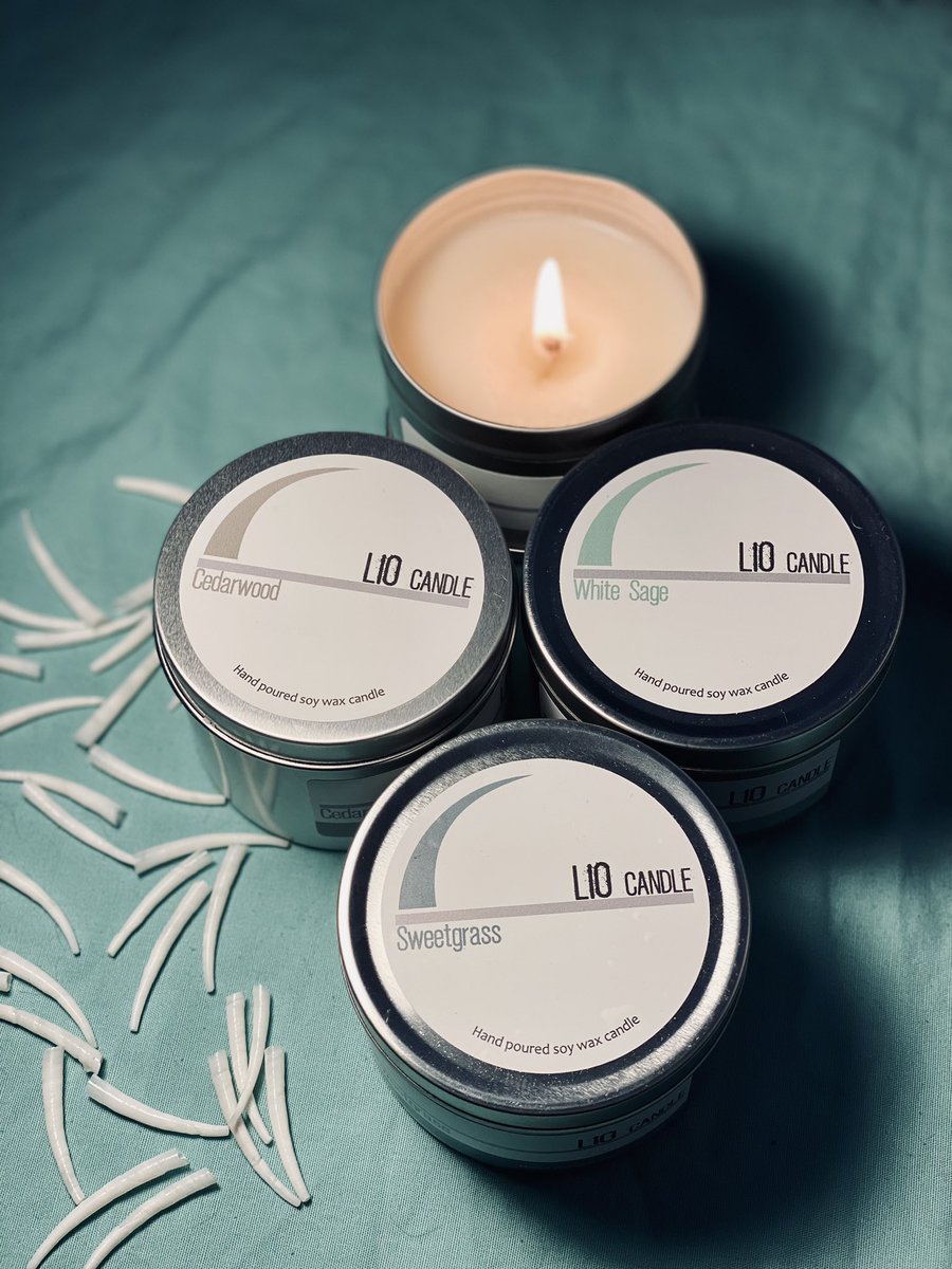 aliwatson117's tweet image. Sweetgrass (18), White Sage (18), and Cedarwood (12). Small batch hand poured wax candles. The White Sage and Sweetgrass have a room filling scent while the Cedarwood is subtle yet fragrant. $15/each, $28/two, $40/three. Venmo/PayPal. DM! #NativeMade #LakotaMade