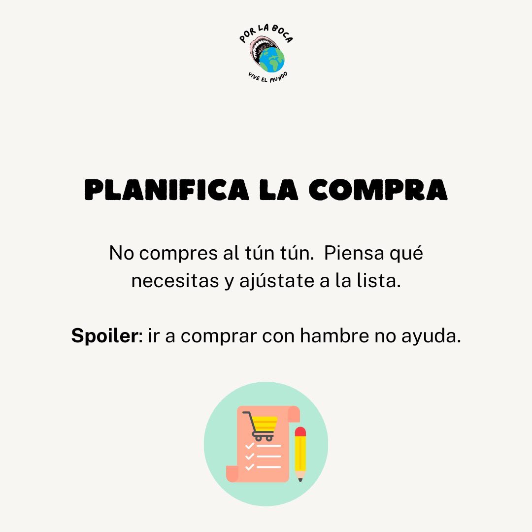 abvm_podcast's tweet photo. Por todo esto tenemos que poner un verdadero esfuerzo en reducir nuestro desperdicio. Para lograrlo, Helena, de Too Good To Go, nos da cinco consejos fáciles de aplicar. https://t.co/A9U2oZdzWX