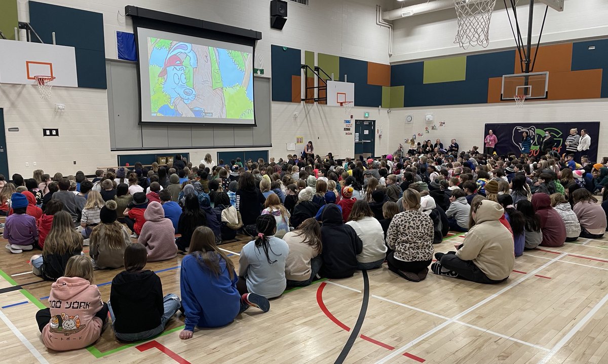 Leader in Me Assembly time #habit2  ⁦<a href="/FMPSD/">Fort McMurray Public School Division</a>