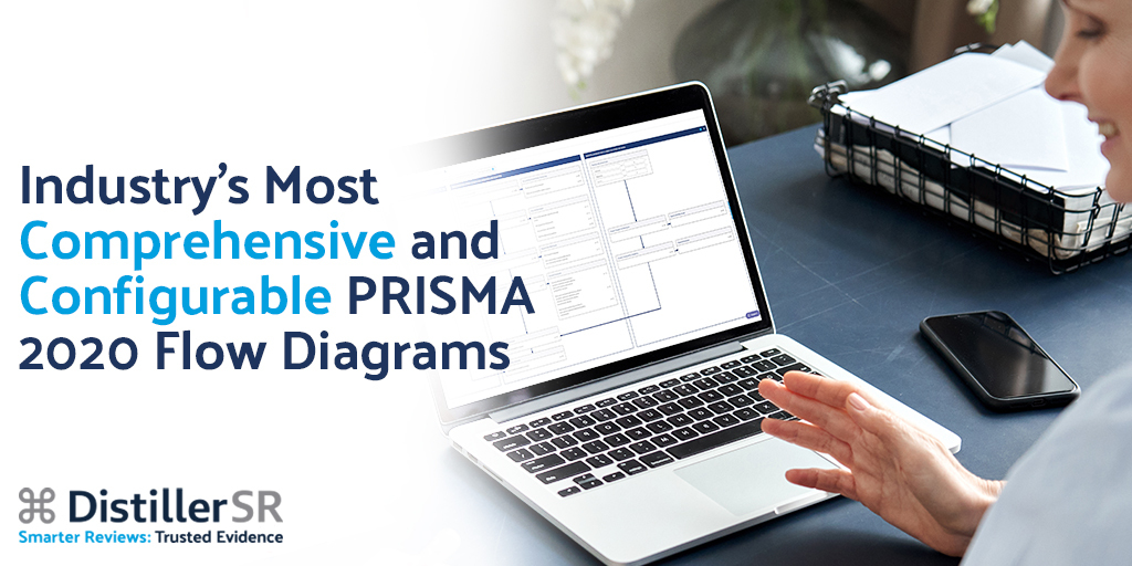 #DistillerSR launched today new reporting capabilities enabling research professionals to quickly and automatically produce accurate, editable, and user-friendly #PRISMA2020 flow diagrams for #SLRs. Read press release here- hubs.ly/Q01zQP7L0
