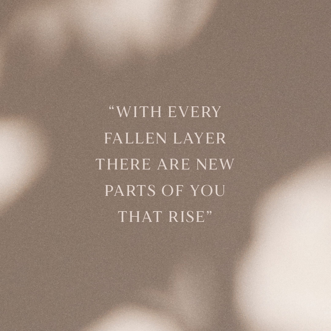 “With every fallen layer there are new parts of you that rise.” - Amber Glassman 

#bryananthonys #meaningfuljewelry