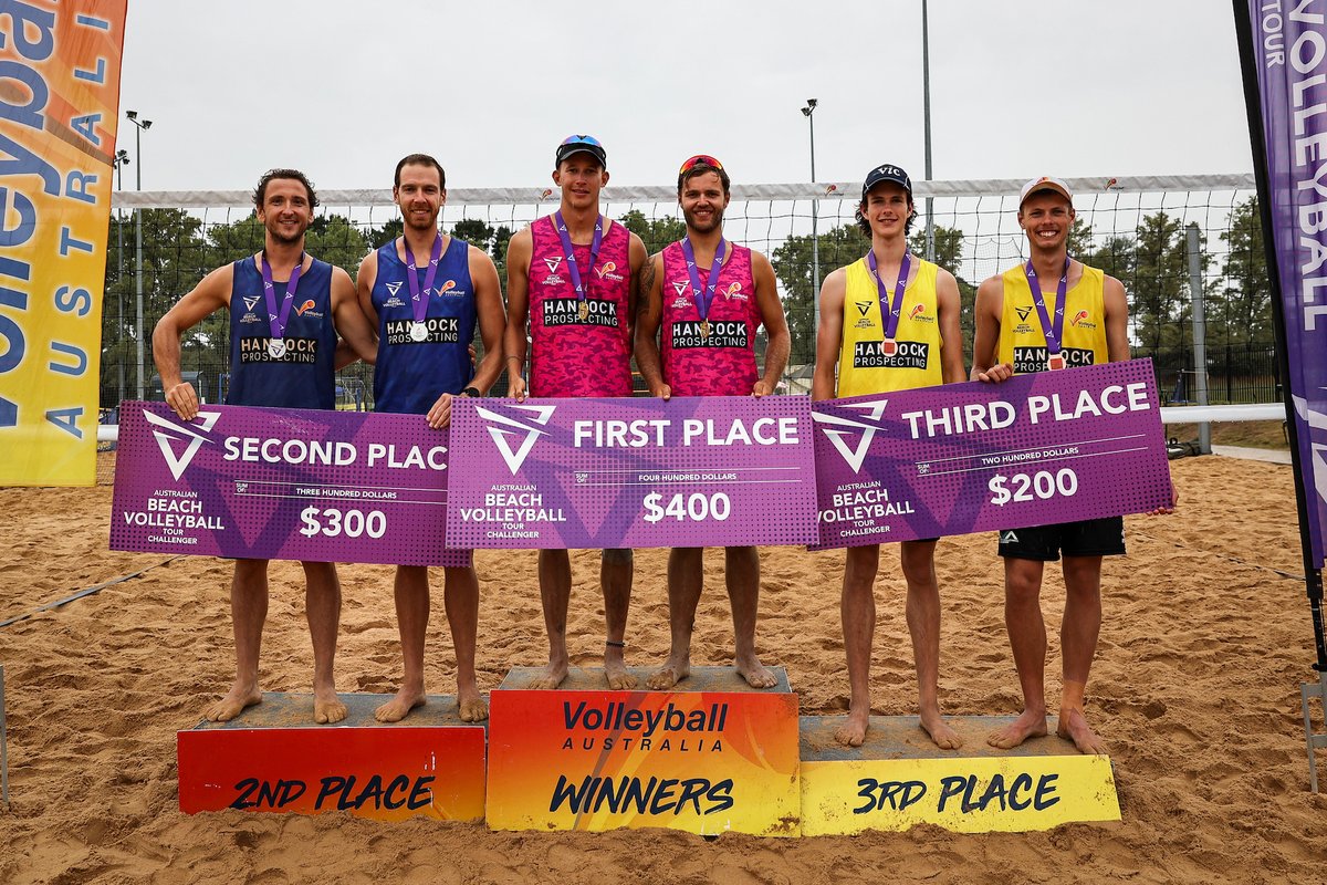 ausvolley's tweet image. 🥇🥈🥉 It was a hot few days in Canberra for the opening Australian Beach Volleyball Tour event of 2023, and the action matched the temperature!

#AusVolley #BeachVolleyball #ABVT

@Rogue_Gun