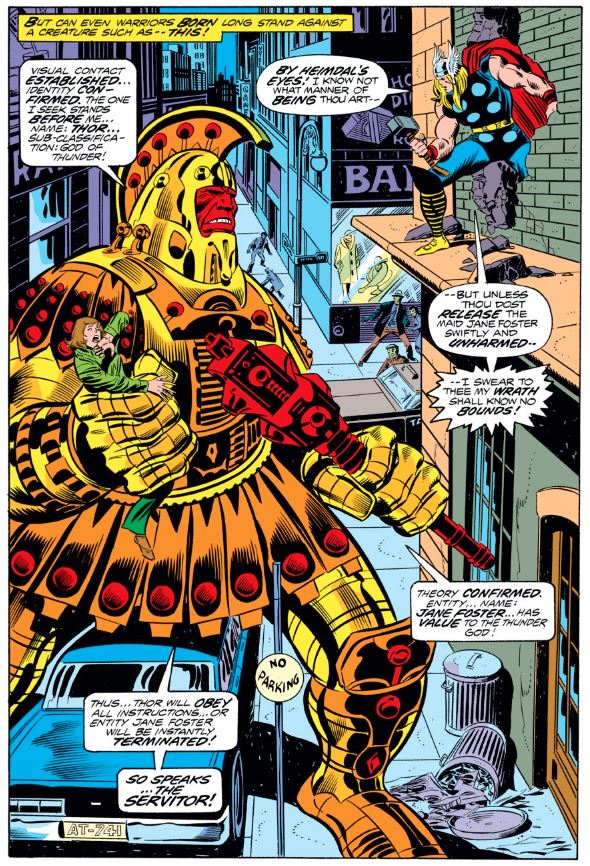 ObscureMarvel's tweet image. Servitor first appeared in Thor #242 #Servitor #Thor #Marvel