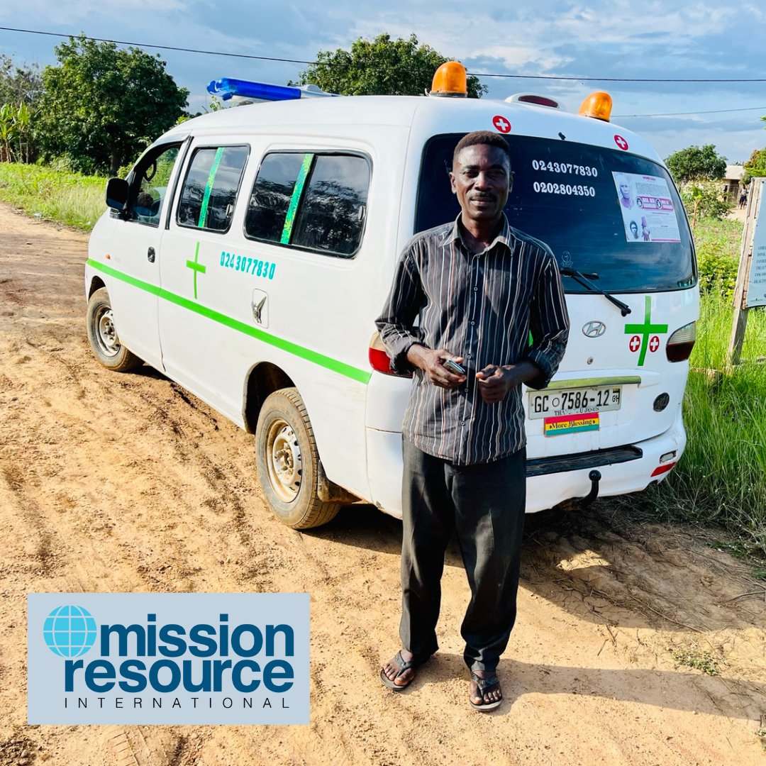 StevenGross10's tweet photo. MR loans keep Foli Moses Gabo on the road with his own ambulance business. He provides a valuable service! We got Foli's picture when we happened to pass him in the country. (Don't worry - he wasn't on a call at the time!)
#kingdomenterprise #microfinanceworks #ghana #ambulance https://t.co/NOHDqT4etr