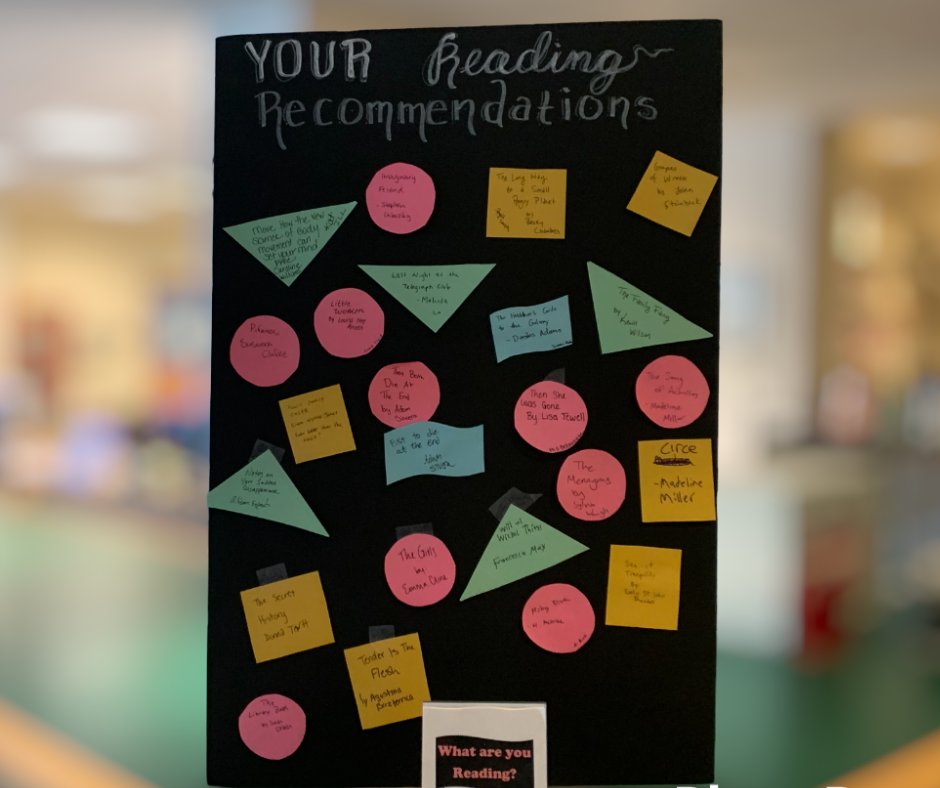 KeeneMasonLib's tweet image. We received so many great reading recommendations at Winter Celebration! Stop by the Circulation Desk and take a look at the display. 

#KeeneMasonLib #KSCMasonLibrary #KeeneStateCollege #BookRecommendations