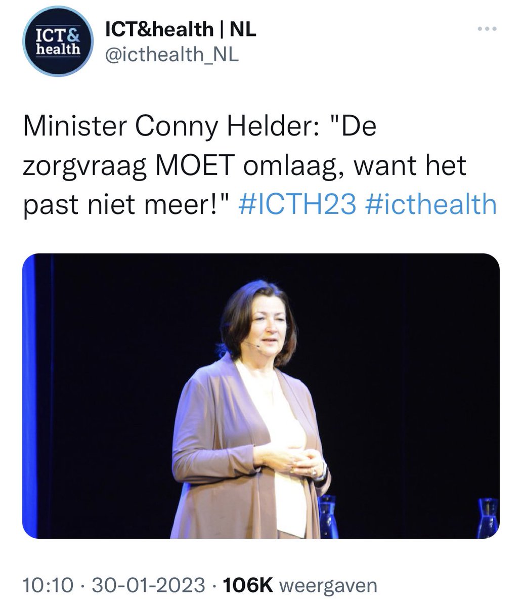 Conny Helder, <a href="/MinisterLZS/">ministerLZS</a>, vindt “dat het niet meer past”…

En waar worden vakmensen mee van hun werk gehouden? 
Met paarse krokodillen die gevoed blijven worden door de olifant in de kamer die het <a href="/MinVWS/">Ministerie van VWS</a> in stand blijft houden: 
Huidig zorgstelsel.